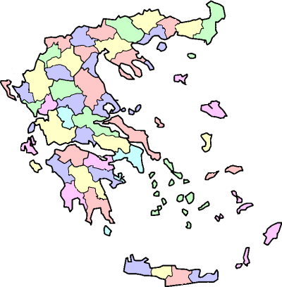 Χάρτης της Ελλάδας